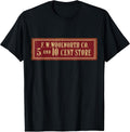 Woolworth Old Store Gone T-Shirt, Men, Black, Small product image 1