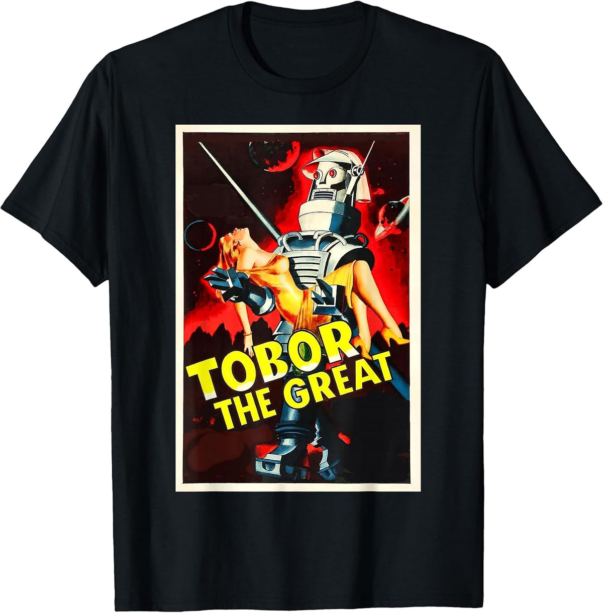 Tobor the Great Robot Vintage Sci-Fi T-Shirt product image 1