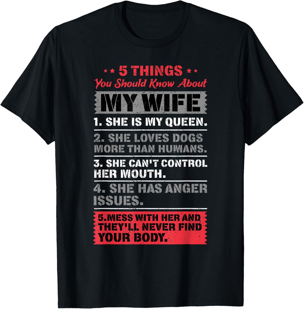 5 Things You Should Know About My Wife Husband Giftidea product image 1