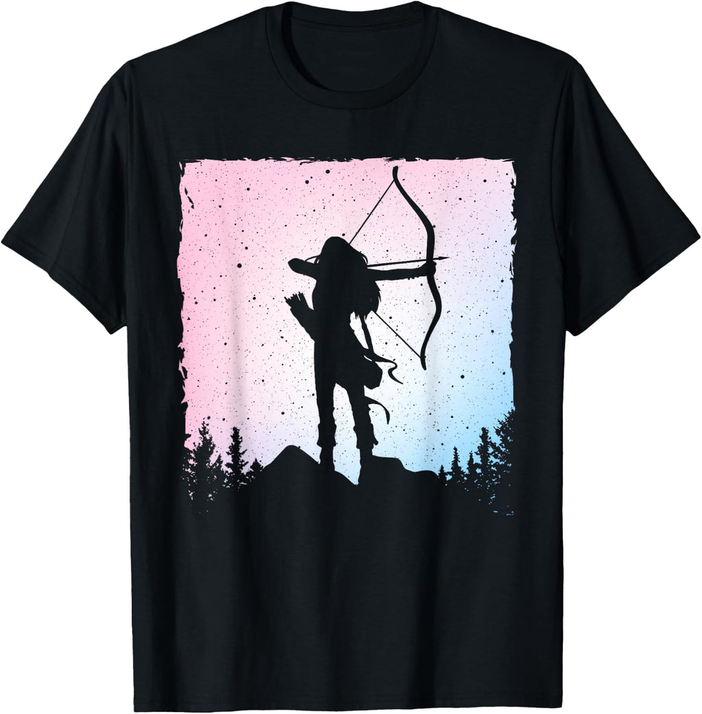 Cute Archery Design for Men Women Kids Archer Lovers T-Shirt product image 1