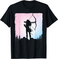 Cute Archery Design for Men Women Kids Archer Lovers T-Shirt product image 1