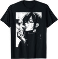 Anime Woman Smoking Japanese Manga Art Emo Otaku Men Women product image 1