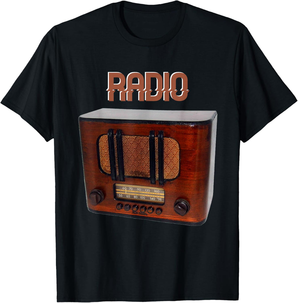 Antique Vintage Old Radio T-Shirt product image 1