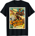 Vintage Sci-Fi Captain Video T-Shirt product image 1